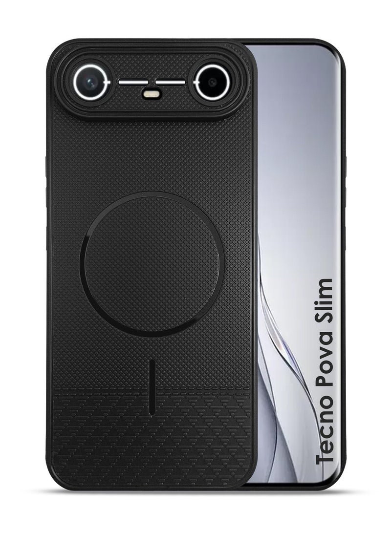 Tecno Pova Slim Silicone Back Case Cover - TPU Silicone, Durable & Accurate Cut-outs - Scratch, Dust & Smudge Protection, Shockproof & Water-Proof Cover for Tecno Pova Slim - Image 1